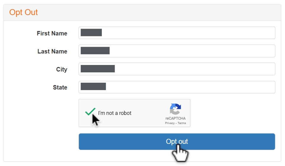 How to Opt Out of PublicRecordsNow