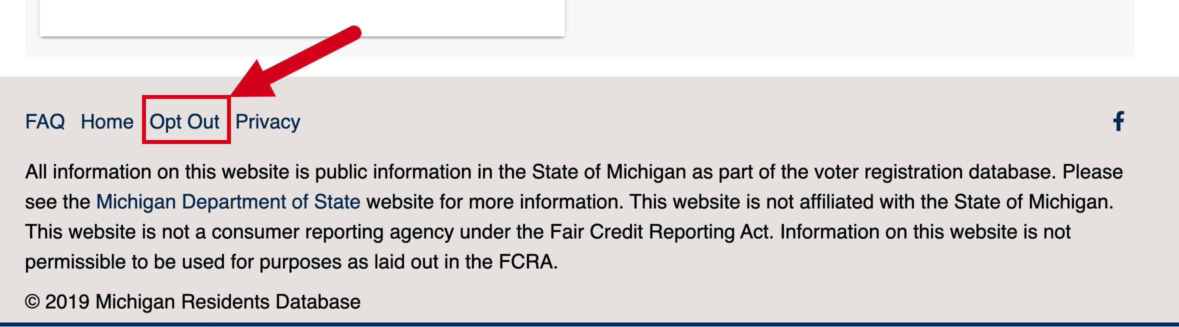 How to Opt Out of Michigan Residents