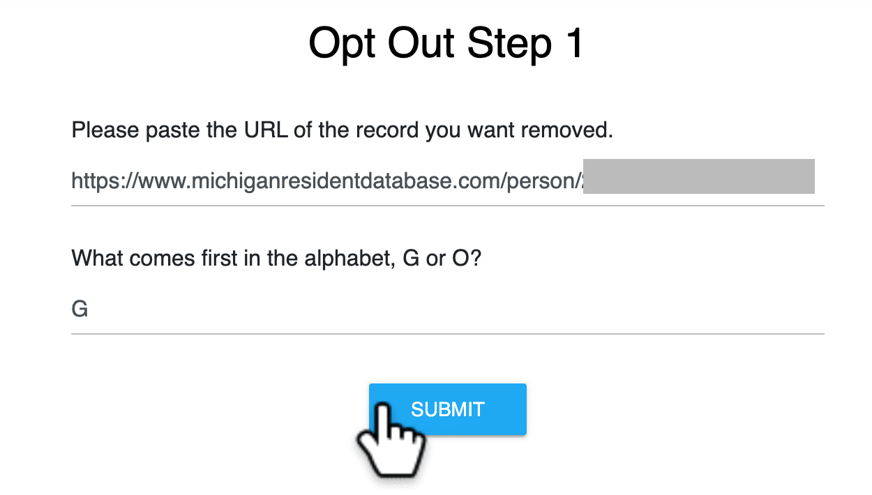How to Opt Out of Michigan Residents