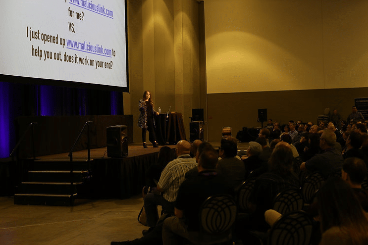 Rachel and Evan Tobac form SocialProof Security