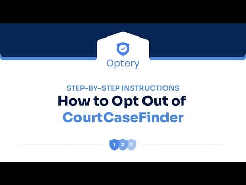 How to Opt Out of CourtCaseFinder – Step by Step Instructions