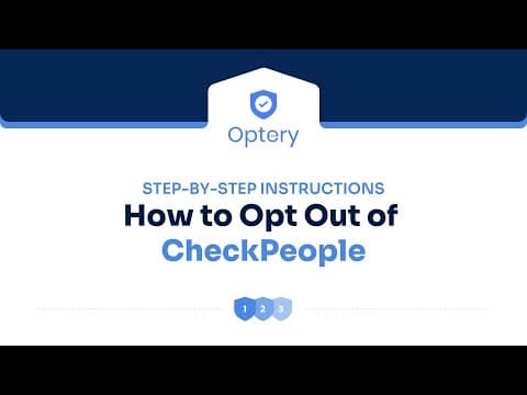How to Opt Out of CheckPeople – Step by Step Instructions